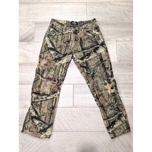 Mossy Oak Break Up Infinity Camo Jeans Mens 32 x 28 (32x30 Tag) Green Camouflage